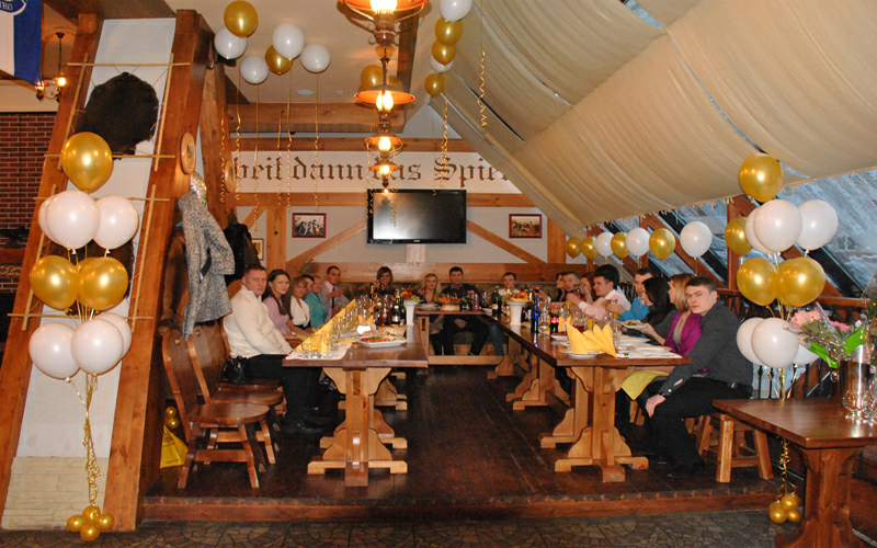 снимок зала для мероприятия Пивные рестораны Gaststatte на 1 зал  мест Краснодара