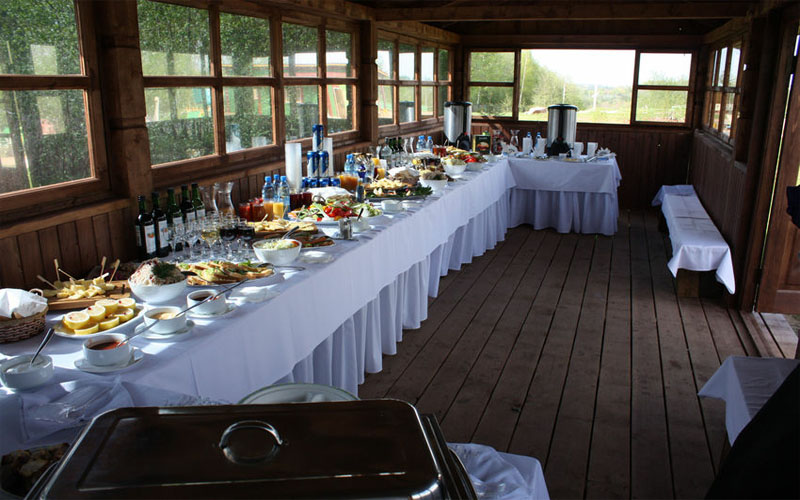 фотка зала для мероприятия Кейтеринг Rest Day Catering  Краснодара